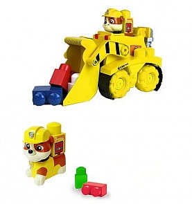 Конструктор Paw Patrol - бульдозер Крепыша (Paw Patrol, 18303)