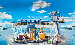 Городской Аэропорт: Аэропорт с диспетчерской вышкой (Playmobil, 5338pm)