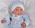 Кукла Реборн – Младенец Виктория в голубом, 40 см  - миниатюра №4