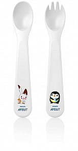 Ложка, вилка SCF712/00, 12м+ (Avent, SCF712/00)