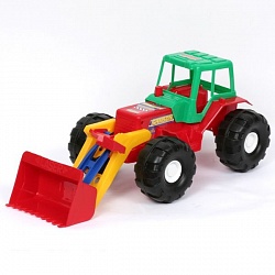 Трактор - Лазер с ковшом (Madеx toys, П-0041) - миниатюра
