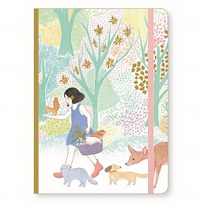 Блокнот с резинкой - Синди (Djeco, DD03570)