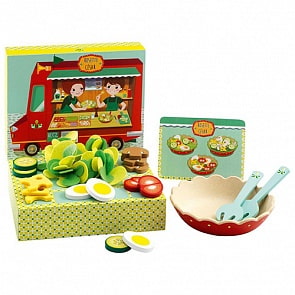 Сюжетно-ролевая игра - Салаты Розет и Цезаря (Djeco, 06536k)