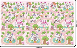 Коврик в рулоне - Замки принцесс (ЯиГрушка, 59844)