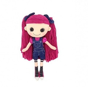 Кукла мягконабивная джинсовая, 25 см (Abtoys, M6026)