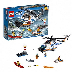 Lego City. Сверхмощный спасательный вертолет (Lego, 60166-L)