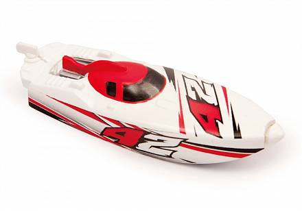 Роболодка Micro Boats, бело-красная 