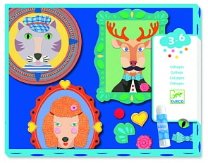 Набор для творчества - Семейные портреты (Djeco, 08668)