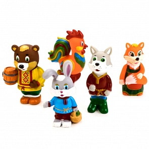 Фигурка для ванной Герои сказок несколько видов (Играем вместе, 39R-40R-41R-42R-43R) (ассортимент)