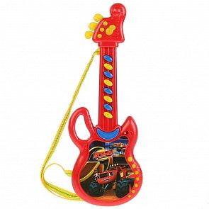 Электрогитара русифицированная с песней из мультфильма Вспыш (Умка, B1525285-R14) Электрогитара русифицированная с песней из мультфильма Вспыш (Умка, B1525285-R14)