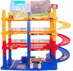 Игровой набор – Гараж городской (Нордпласт, Н-431203)