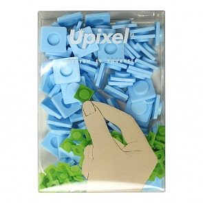 Пиксели большие WY-P001, цвет голубой (Upixel, 80113U)