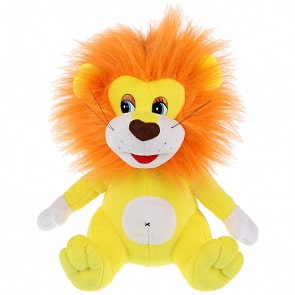 Музыкальная мягкая игрушка – Львенок, стихи А. Барто, 22 см (Мульти-пульти, M9586-22)