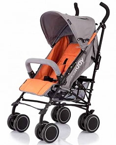 Коляска-трость Holiday, Orange/Grey (Jetem, Holiday_Orange/Grey)