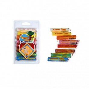Пластилин, 8 цветов по 15 г (Jovi, 28)
