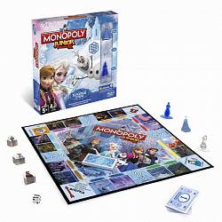 Games. Монополия Junior «Холодное сердце» (Hasbro, B2247121) - миниатюра