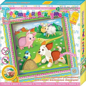 Набор для изготовления картины - Лето в деревне (Клевер, АБ31-021)