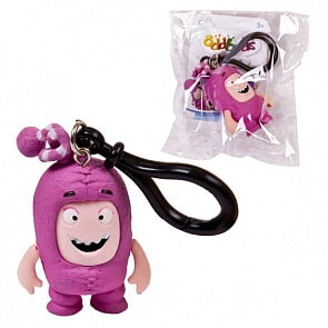 Фигурка Oddbods на брелоке – Newt, 4,5 см (RP2 Global,  AK4501N-ПЦ)