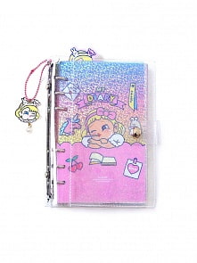 Планер My Diary Rainbow со сменными блоками в прозрачной обложке, формат А6 (Михи Михи, MM06770)