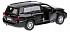 Металлическая инерционная машина - Toyota Land Cruiser, 12,5 см, черный, открываются двери  - миниатюра №4