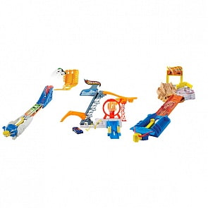 Mattel Hot Wheels. Ассортимент карманных трасс (Mattel, CKJ08)