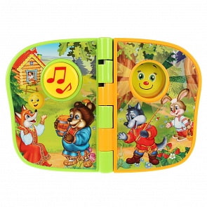 Музыкальная книжка – Колобок, Шаинский и Дружинина (Умка, WD3739-R)