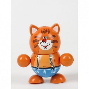Деревянная игрушка – кот Василий (Играем вместе, HJD931013Fsim)