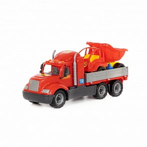 Автомобиль бортовой Майк и автомобиль-самосвал Муравей (Полесье, 55491)