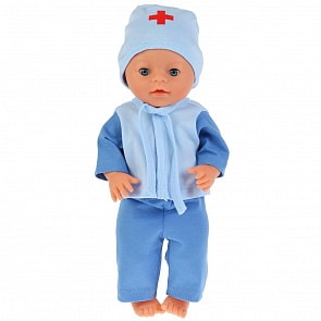 Костюм для куклы 40-42 см - Доктор (Карапуз, OTF-1901DOC-RU)