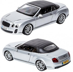 Металлическая машинка Bburago Bentley Continental Supersports, масштаб 1:18 (BBURAGO, 18-11037) Металлическая машинка Bburago Bentley Continental Supersports, масштаб 1:18 (BBURAGO, 18-11037)