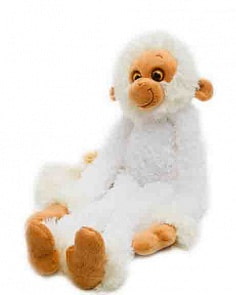 Мягкая игрушка - Обезьянка Машка-обнимашка, белый, 60 см (СмолТойс, 2111-3)