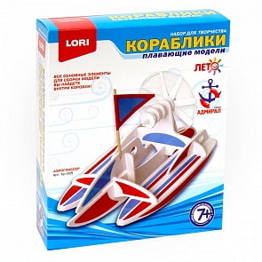 Набор для изготовления корабля Аэроглиссер (Lori, Кр-005LR)