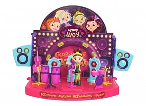 Игровой набор Сказочный патруль - Звезды сцены. Маша, свет (Сказочный патруль, FPS002)