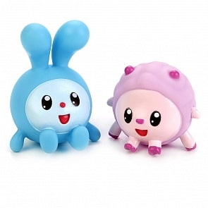 Игрушки для купания – Малышарики. Крошик и Барашек (Играем Вместе, LX-ST1710-1709sim)