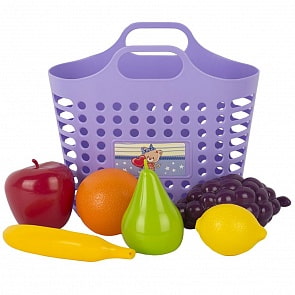 Игровой набор - Фруктовая корзинка, 7 предметов (Совтехстром, У894)
