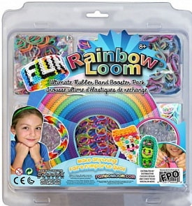 Контейнеры для хранения резиночек - Бустер Кит, 6 отделений (Rainbow Loom, R0075)