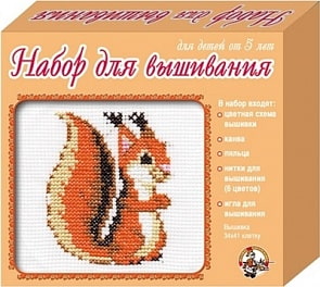 Вышивка. Белка (Десятое Королевство, 00313ДК)