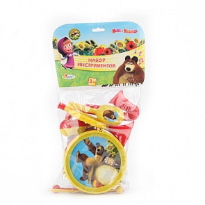 Набор музыкальных инструментов «Маша и медведь» (Играем вместе, B596165-R2sim)