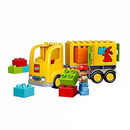 Lego Duplo. Желтый грузовик 