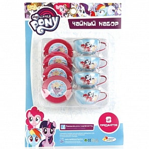 Набор посуды из серии My Little Pony, 8 предметов, металл (Играем Вместе, H1688-R2sim)