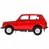 Джип Lada 4x4, красный, 12 см, открываются двери, инерционный механизм  - миниатюра №5