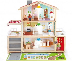 Кукольный семейный особняк (Hape, E3405_HP)
