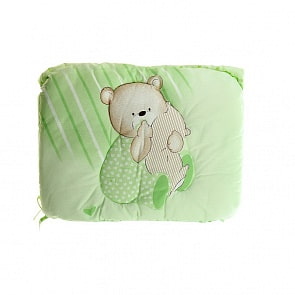 Бампер - Мишутка, зеленый (Золотой Гусь, 4044)