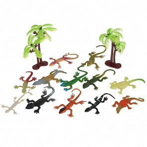 Набор из пластизоля – Ящерицы, 12 фигурок (Играем вместе, 837X2) (ассортимент)