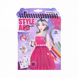 Блокнот дизайнера Style and Smile - Девочка-кошка (ЯиГрушка, 12257)