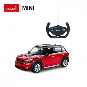 Машина на радиоуправлении 1:14 Mini Countryman, цвет красный 27 MHZ (Rastar, 72500R)