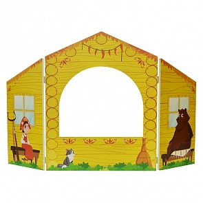 Ширма настольная для кукольного театра Маша и медведь (Paremo, PE720-219Mm)