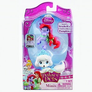 Мини-набор Королевские питомцы. Фигурки "Щенок Тыковка и пони Капелька. Питомцы Золушки и Ариль." (Blip Toys, 20769/20803)