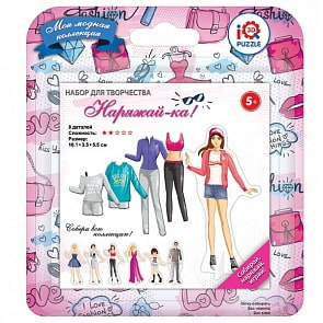 3D пазл - Наряжай-ка - Софья (IQ 3D Puzzle, 17021)