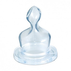 Соска анатомическая антиколиковая, силикон 2 штуки, быстрый поток (Canpol, 18/127)